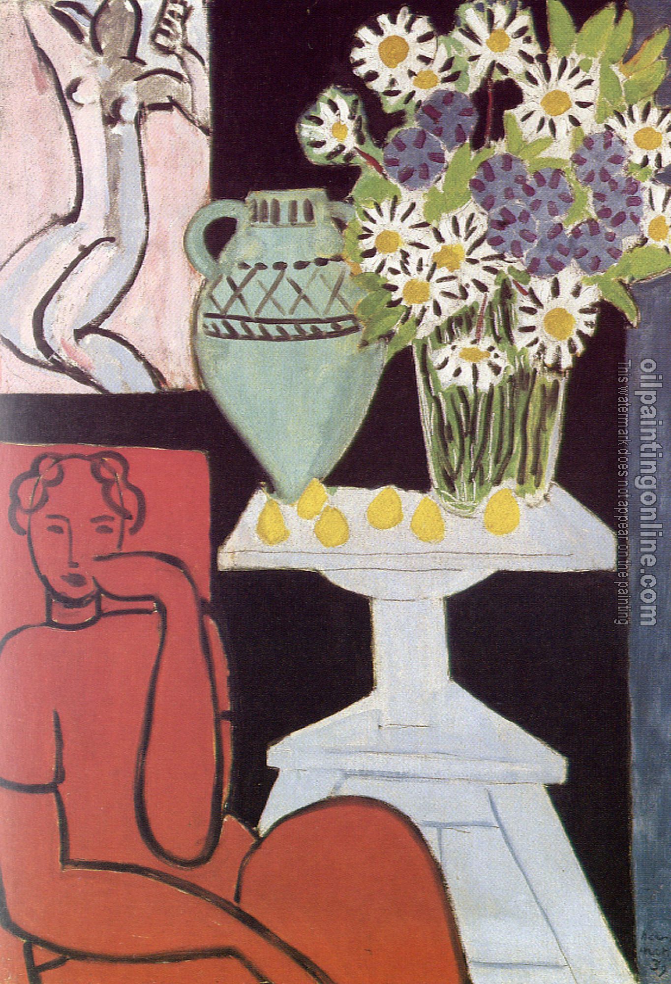 Matisse, Henri Emile Benoit - daisies